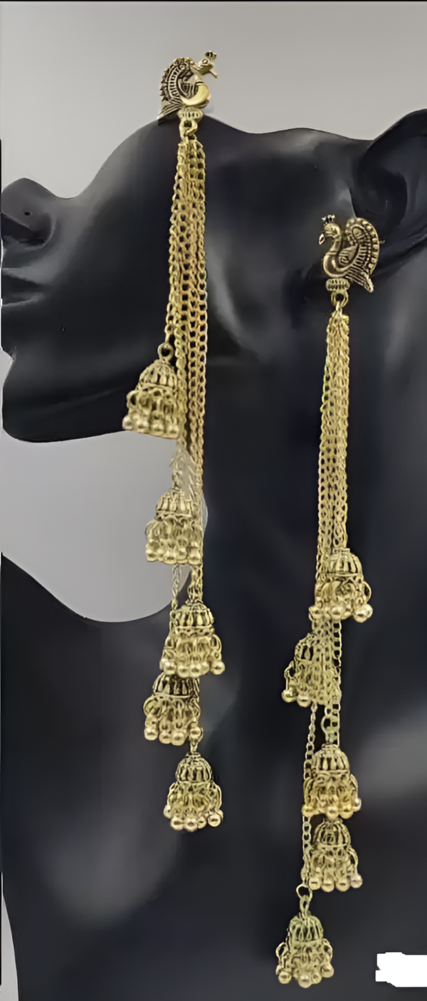 Sunehri Latkan Earrings